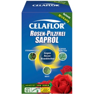 Celaflor Rosen-Pilzfrei Saprol 100ml: Fungizid zur Bekämpfung von Pilzkrankheiten an Rosen.