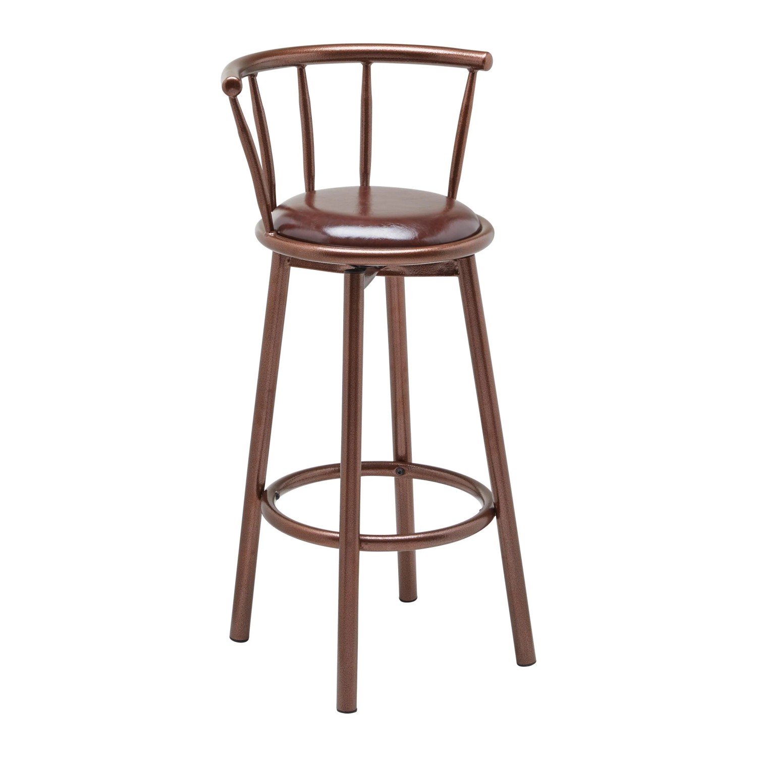 Bessagi Home Barhocker-Set Fabio Braun Lederlook Gepolstert_4