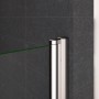 AICA 90x195cm Nischentür Duschabtrennung Schwingtür Pendeltür Dusche Drehtür 6mm ESG Nanoglas Duschkabine_6