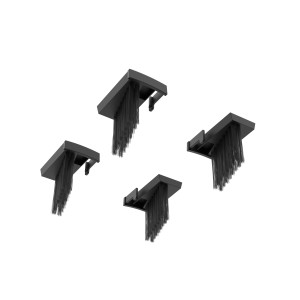 Worx Bürsten-Set WA0945 für Vision Cloud 4WD Rasenmäher, Zubehör zur Radreinigung.