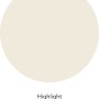 ELLE DECORATION Wandfarbe Highlight No. 514, matter Farbton.
