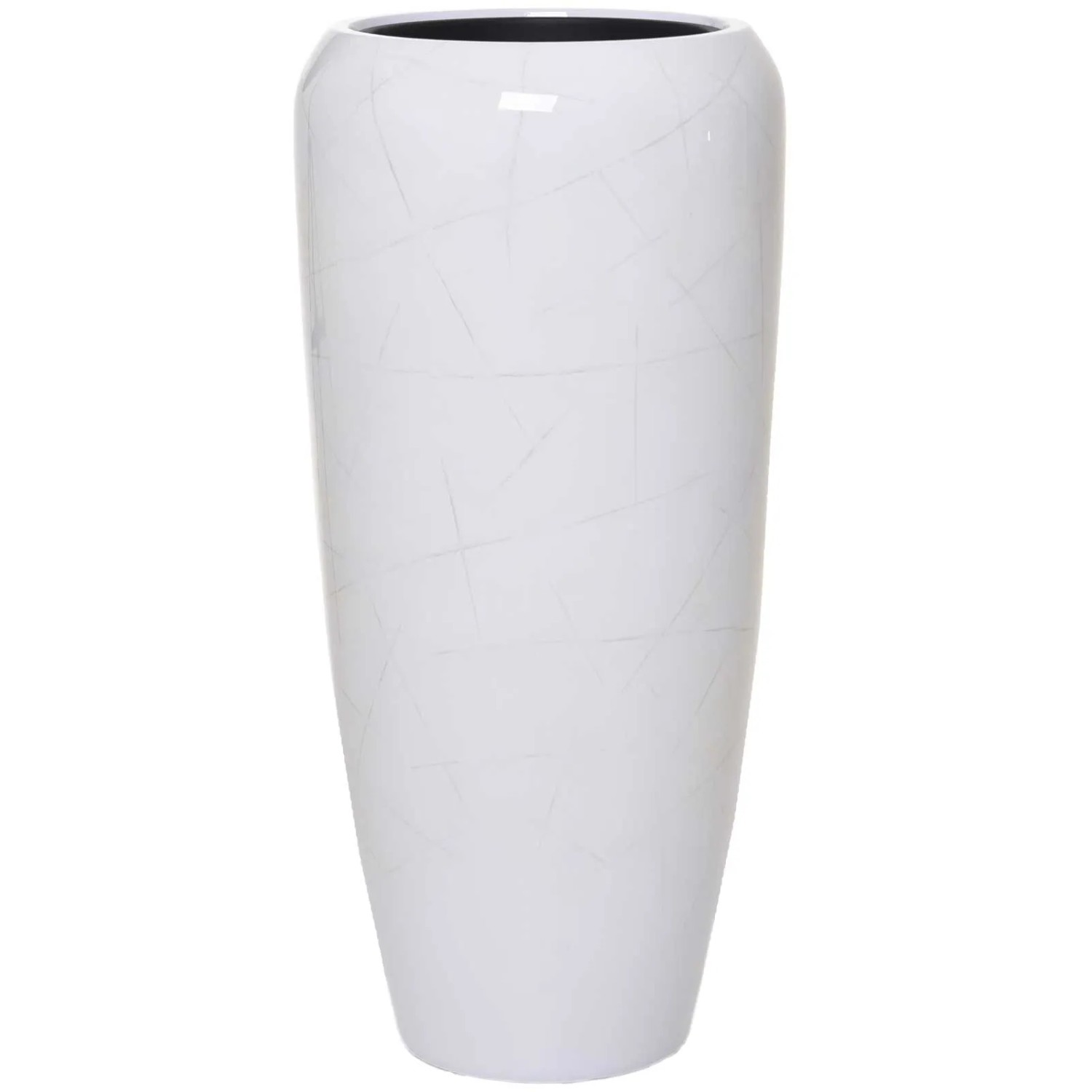 Vivanno Bodenvase Cavita 34 cm x 34 cm x 75 cm Marmor