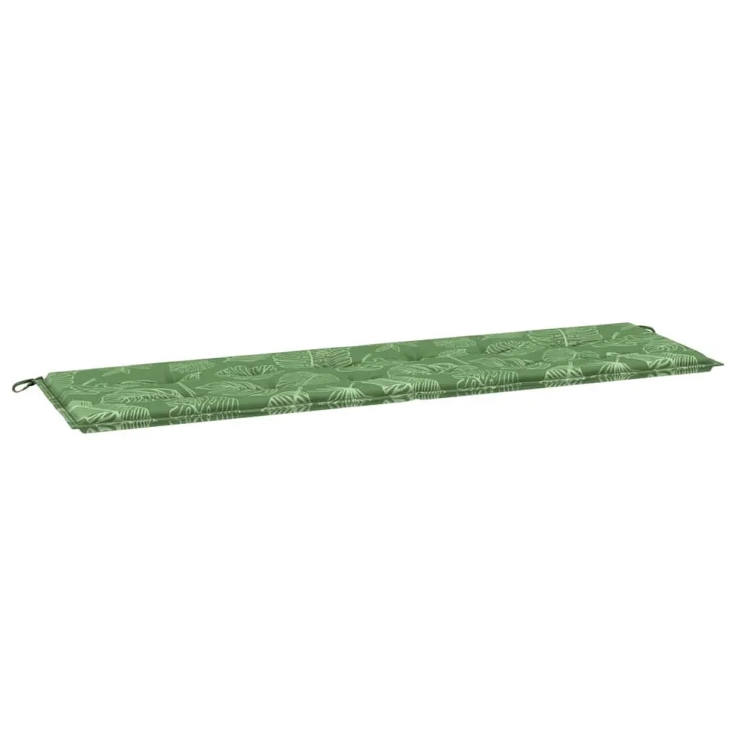 vidaXL Gartenbank-Kissen Floral Grün 180 x 50 x 4 cm Oxford Stoff 361183 günstig online kaufen