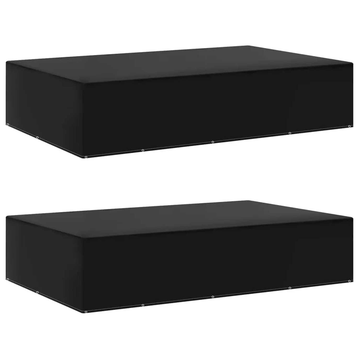 vidaXL Gartenmöbel-Abdeckungen 2 Stk 12 Ösen 325x205x70 cm 3082838