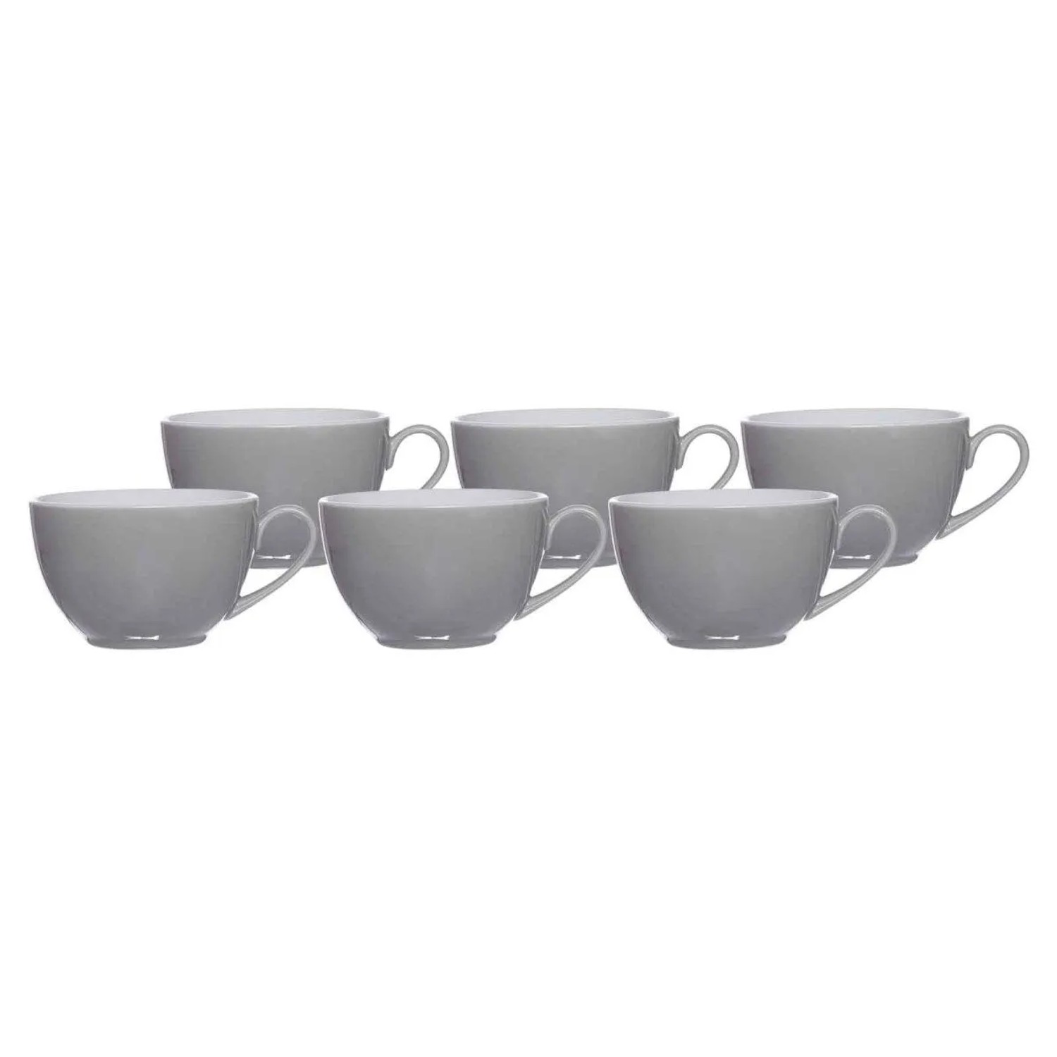 Ritzenhoff & Breker Doppio Kaffeetassen 200 Ml 6er Set Grau