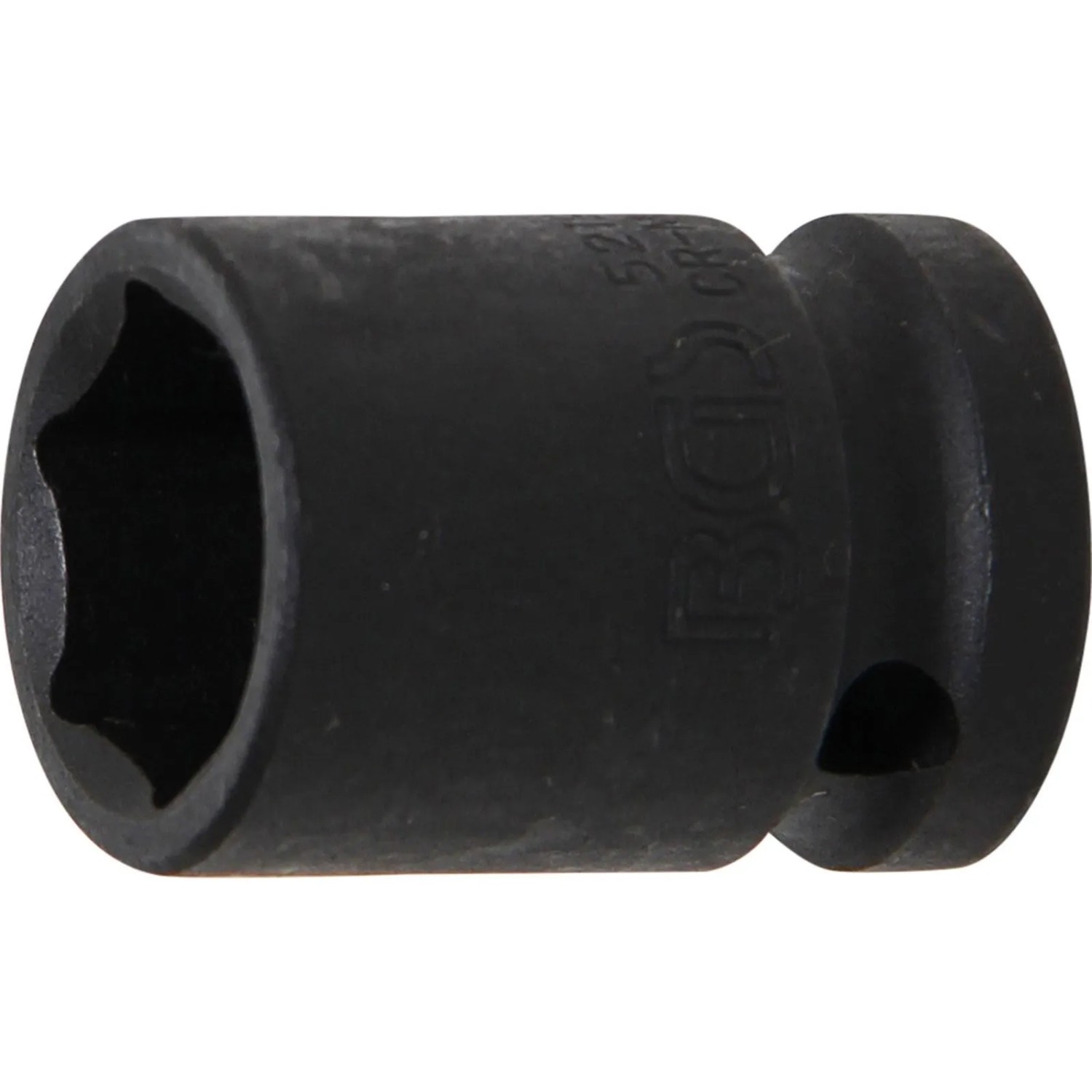 BGS Kraft Steckschlüssel Einsatz Sechskant Antrieb Innenvierkant 12 5 Mm  1 2 Zoll  SW 19 Mm 5219