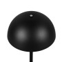 Schwarze Reality LED-Tischleuchte Munoz, matt, Ø 13 cm. Moderne Akku-Tischlampe im Pilzdesign.