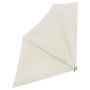 furnicato Faltbarer Balkonfächer in Creme, 140x140 cm, für Terrasse & Balkon.