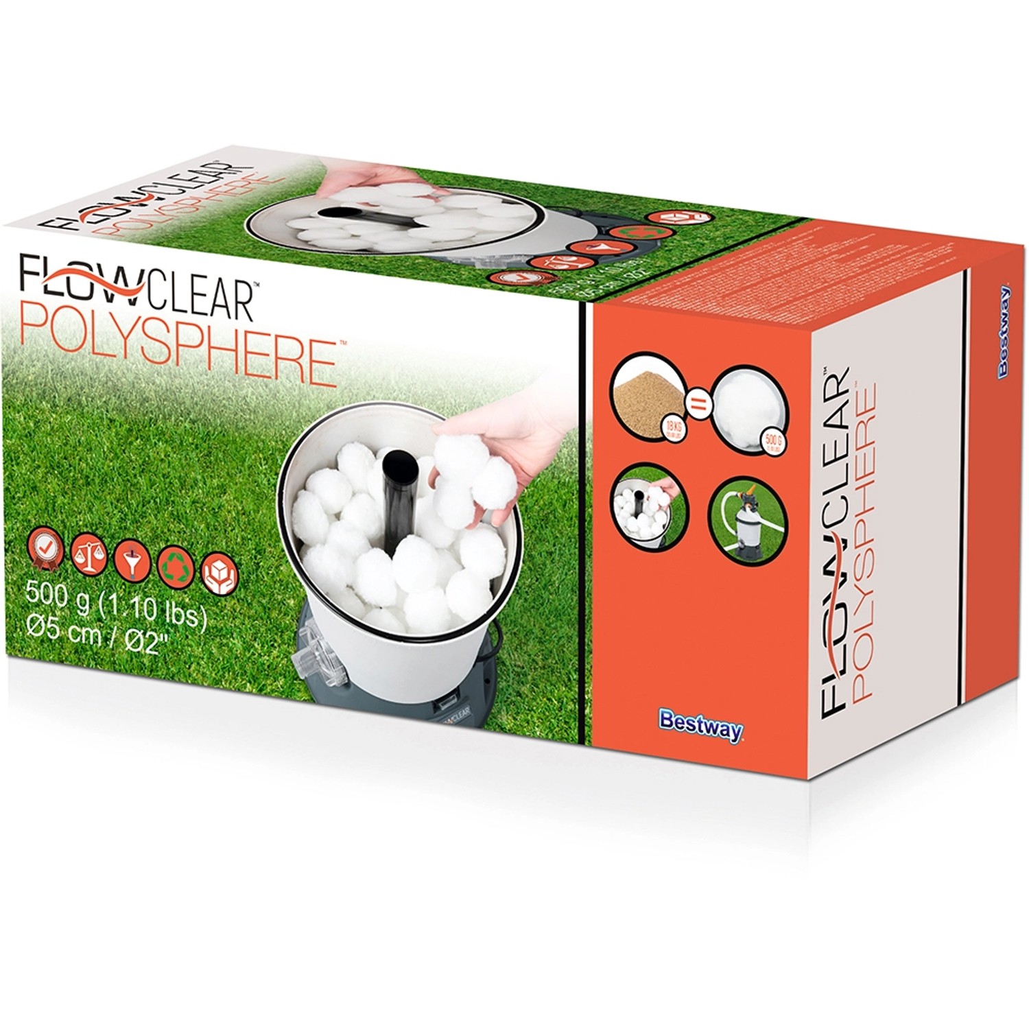 Frasheng Filterbälle 800g - Ersatz Für Sandfilteranlagen Im Pool