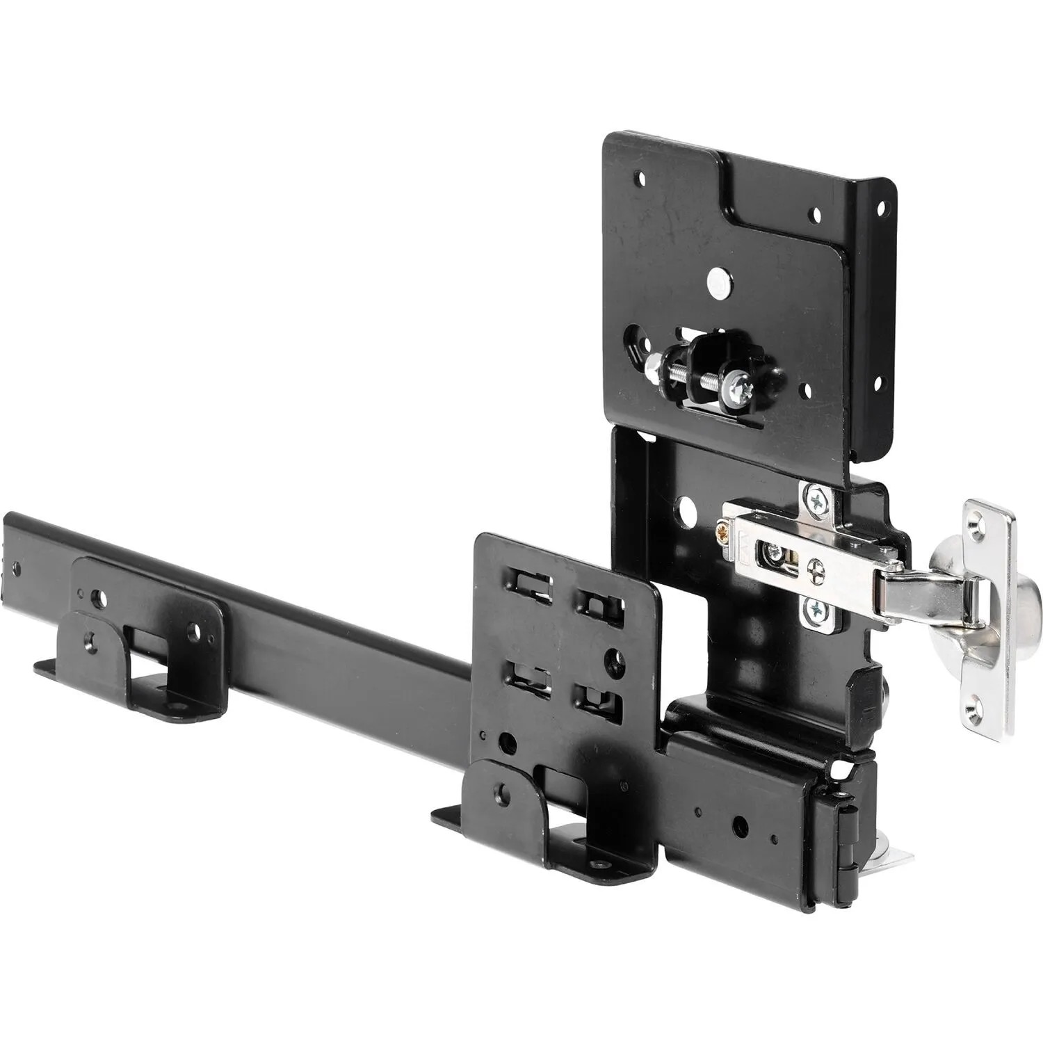 Accuride Beschlägegarnitur 1321 Länge 659 mm Stahl Schwarz Chromatiert