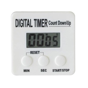 Digitaler Timer von Blanko mit LCD-Anzeige und Alarmfunktion für Werkzeug-Sets.