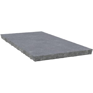 Terrassenplatte Lima Black aus Naturstein, 30x60 cm, für Garten & Terrasse.