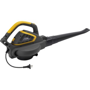 Stiga Elektro-Laubbläser BL 130c V in Grau/Gelb. Laubbläser für Gartenarbeiten.