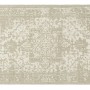 Beiger Badteppich Modica 60x100 cm im Vintage-Look mit Muster, geeignet für Fußbodenheizung.