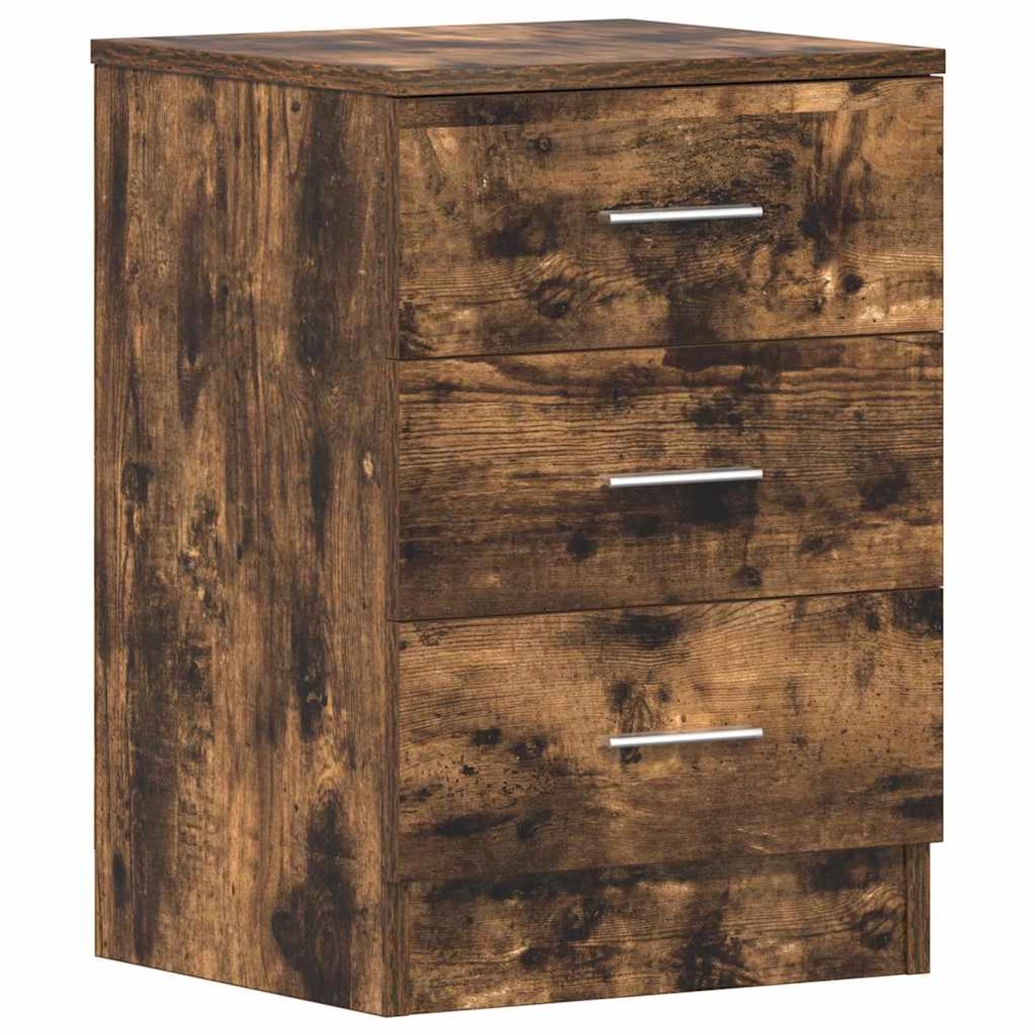 vidaXL Nachttisch Räuchereiche 38x35x56 cm Holzwerkstoff 815321 günstig online kaufen