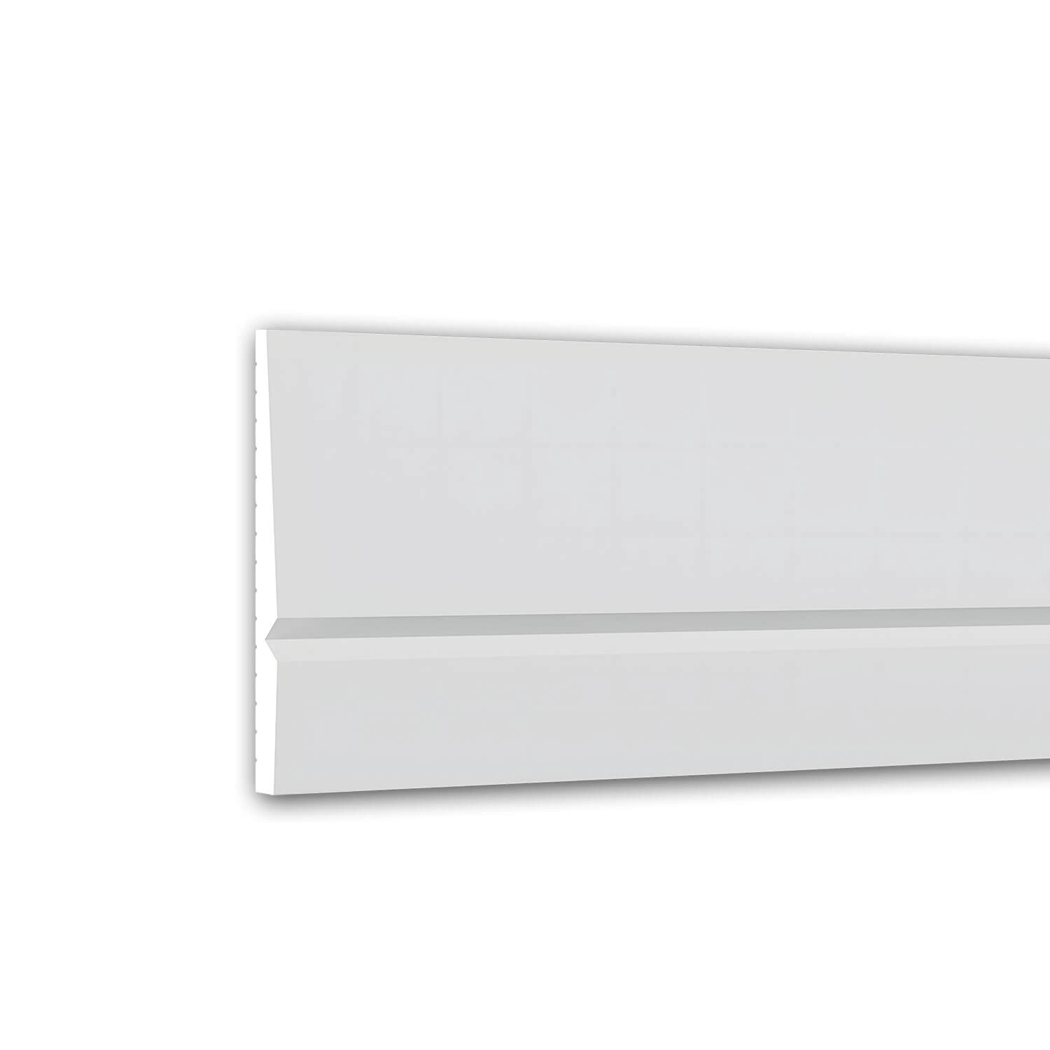 PROFHOME 653806 Sockelleiste Fußleiste Zierleiste Stuckleiste 2 m 200 cm x günstig online kaufen
