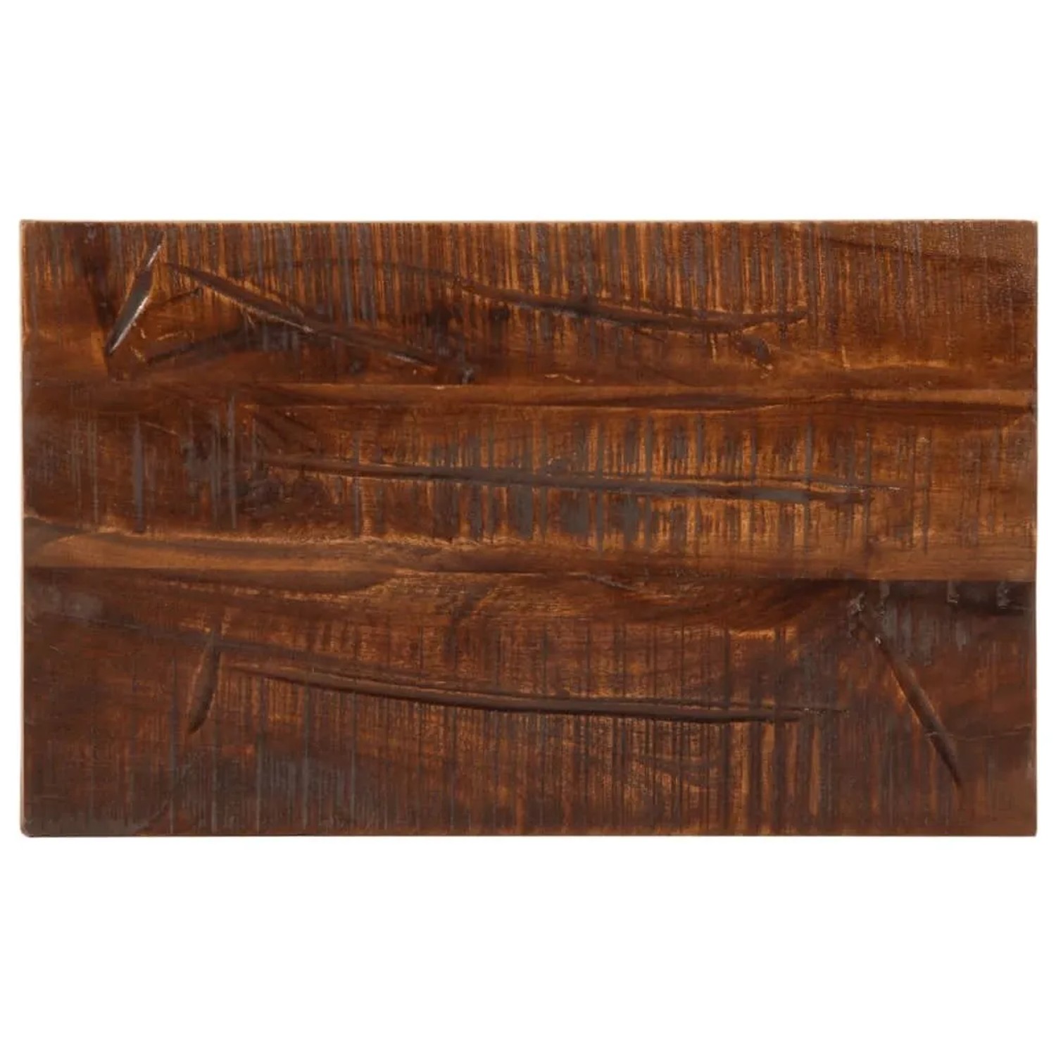 vidaXL Tischplatte 50x40x3,8 cm Rechteckig Altholz Massiv 371239