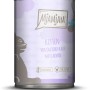 Mjamjam Kitten Nassfutter Kalb mit Lachsöl, 400g Dose Katzenfutter.