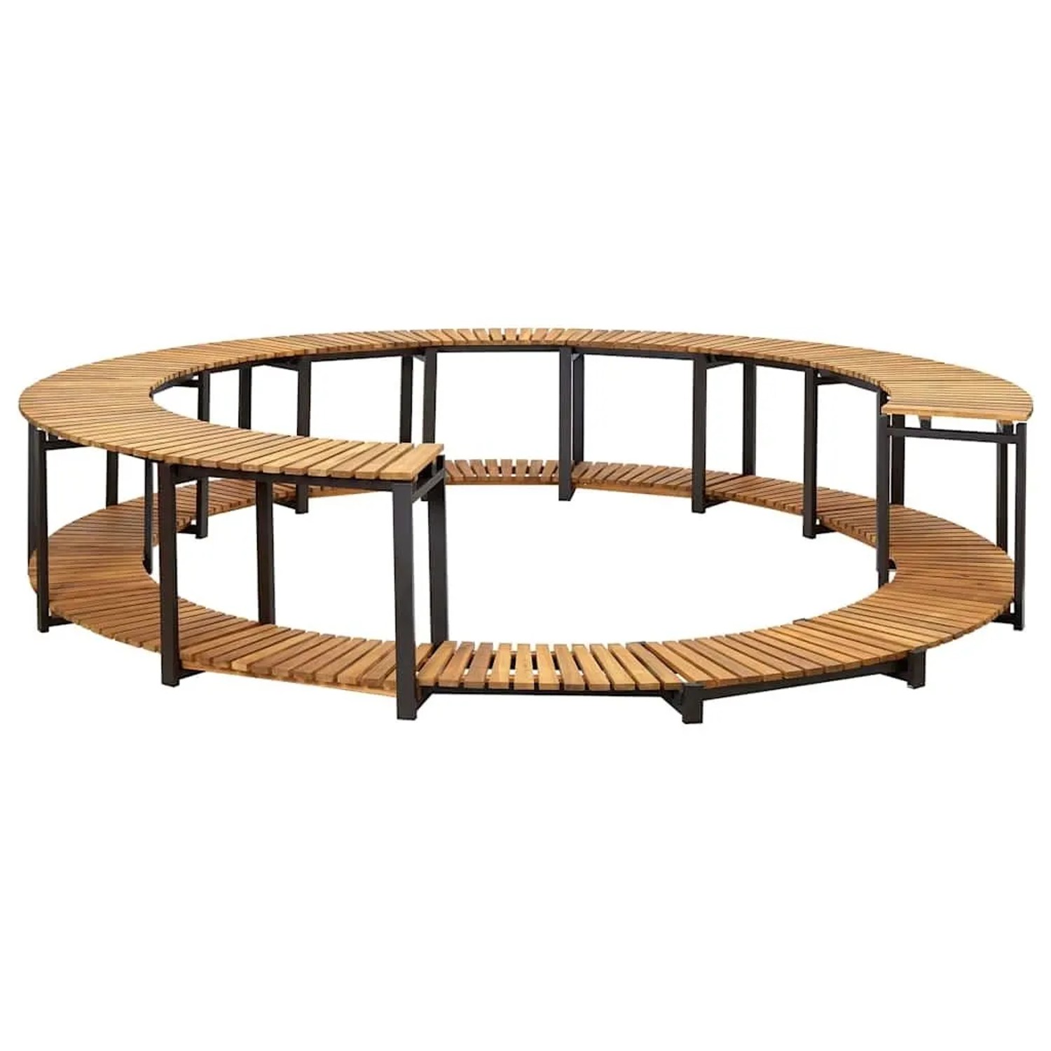 vidaXL Whirlpool-Verkleidung 273x53 cm Akazie Massivholz 310091