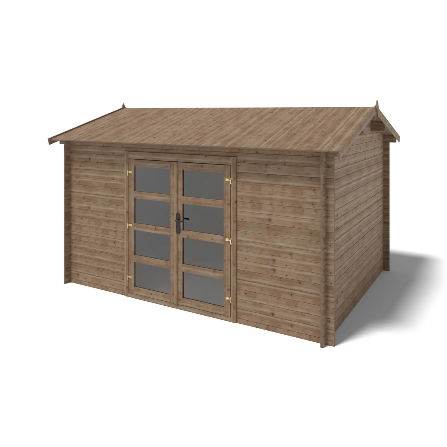 Altanka Gartenhaus   Gerätehaus 12 m2   4x3 m   28 mm   Imprägniert   DOM67 günstig online kaufen