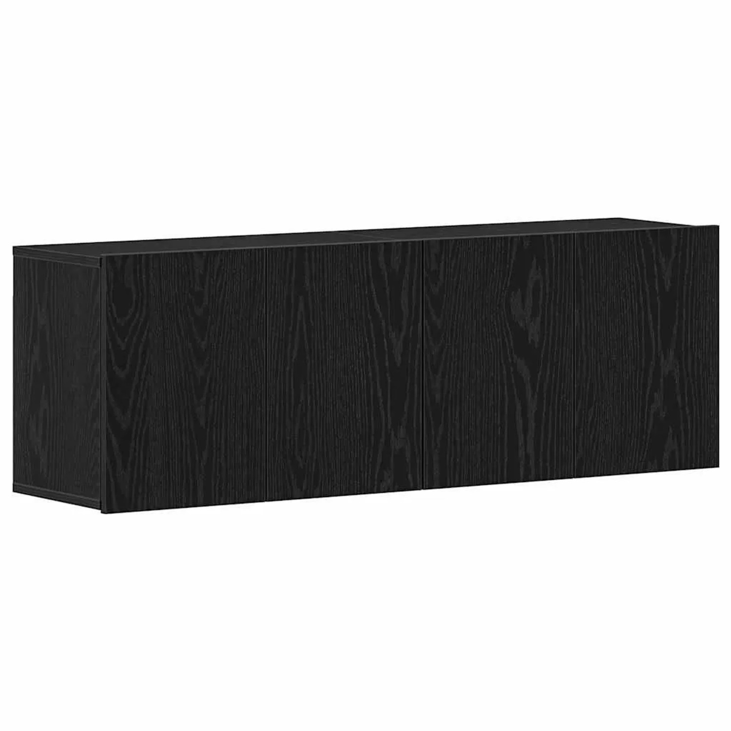 vidaXL TV-Schränke 2 Stk Schwarze Eiche 120 x 30 x 41 cm Holzwerkstoff 8621 günstig online kaufen