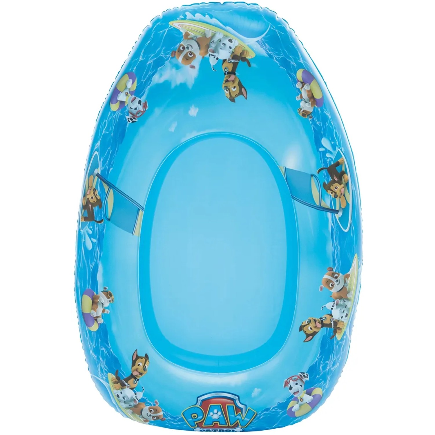 Blaues Happy People Kinderschlauchboot mit Paw Patrol Motiven.