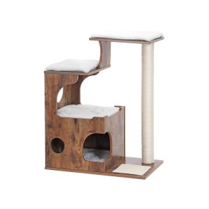 Feandrea Kratzbaum 86 cm Braun