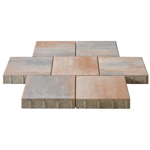Quadratische Pflastersteine Quadera, 30x30 cm, Jura-Nuanciert, für Gehwege und Einfahrten.