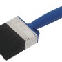 LUX Flächenstreicher Lacke 70 mm mit blauem Griff und dunklen Borsten.
