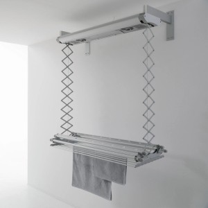 Foxydry Air Elektrischer Wand Wäscheständer Höhenverstellbar Trockenlänge 16 m Maß 122 cm