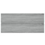 vidaXL Waschbeckenschrank, Grau Sonoma, 100x38,5x45 cm, Holzwerkstoff, mit Schublade.