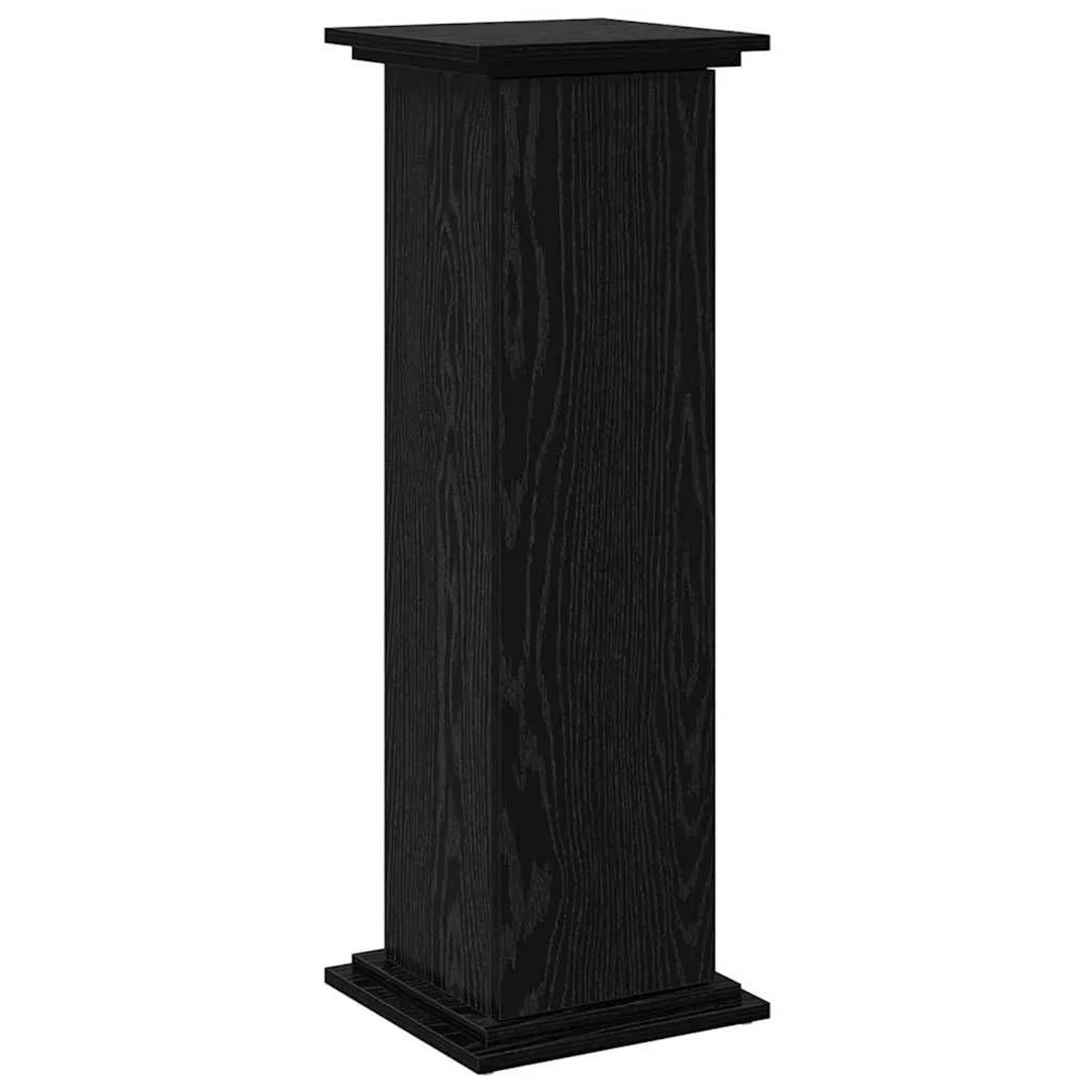 vidaXL Displaysständer mit Regal Schwarz Eichen-Optik 31 x 30 x 90 cm 869245