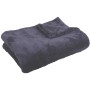 Bestgoodies Mikrofaser Decke, anthrazit, 150x200 cm, weiche Wohndecke