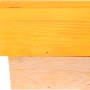 Sechseckiges Bienenhaus von Esschert Design aus FSC-Holz, Nistplatz für Wildbienen.