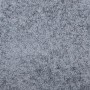 Blauer, runder Shaggy Teppich (200 cm) mit Hochflor für Wohnzimmer und Schlafzimmer.