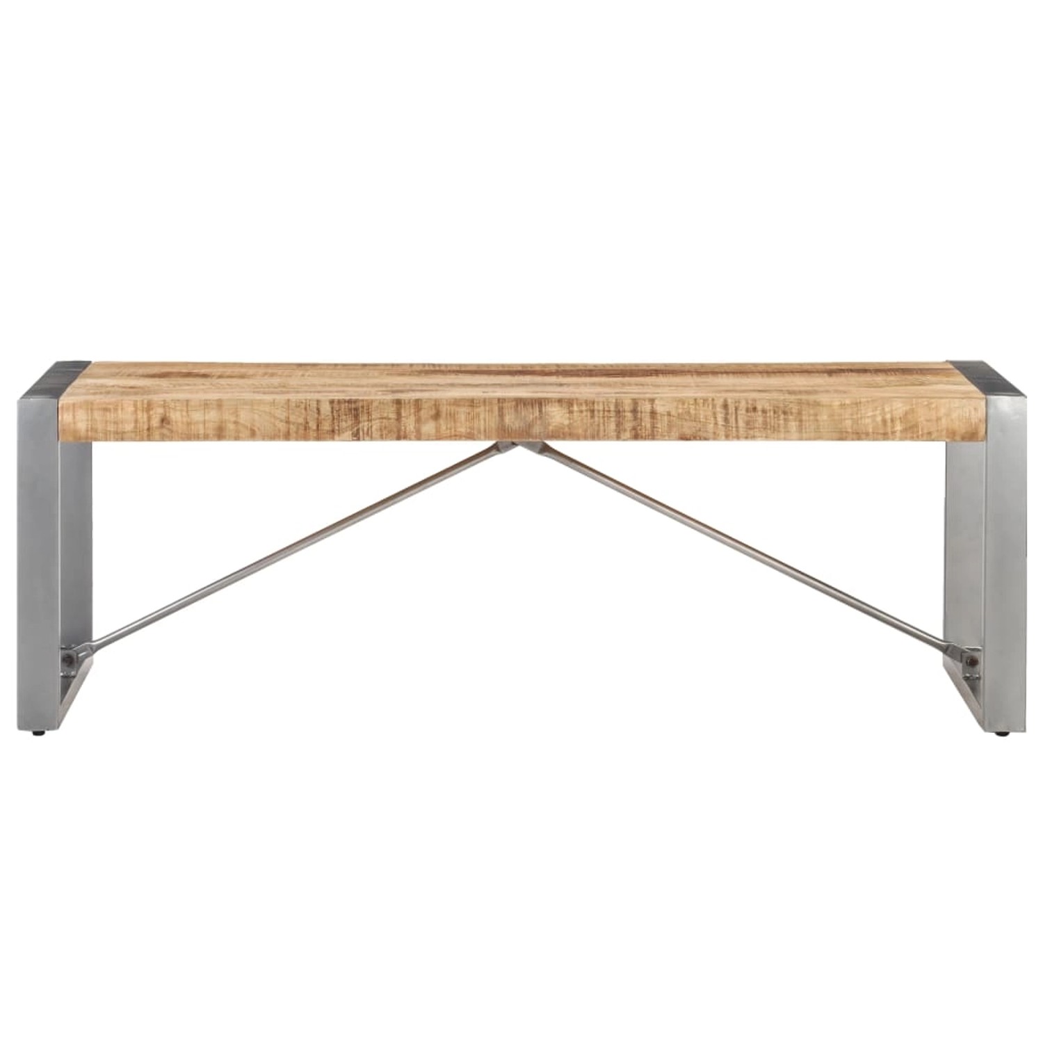 Couchtisch 120x60x40 Cm Raues Mangoholz günstig online kaufen