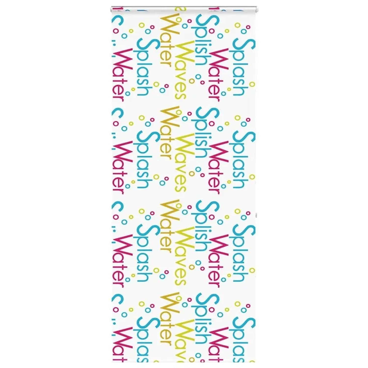 vidaXL Duschrollo mit Kassette 100x240 cm Stoffbreite 96 cm 4015034