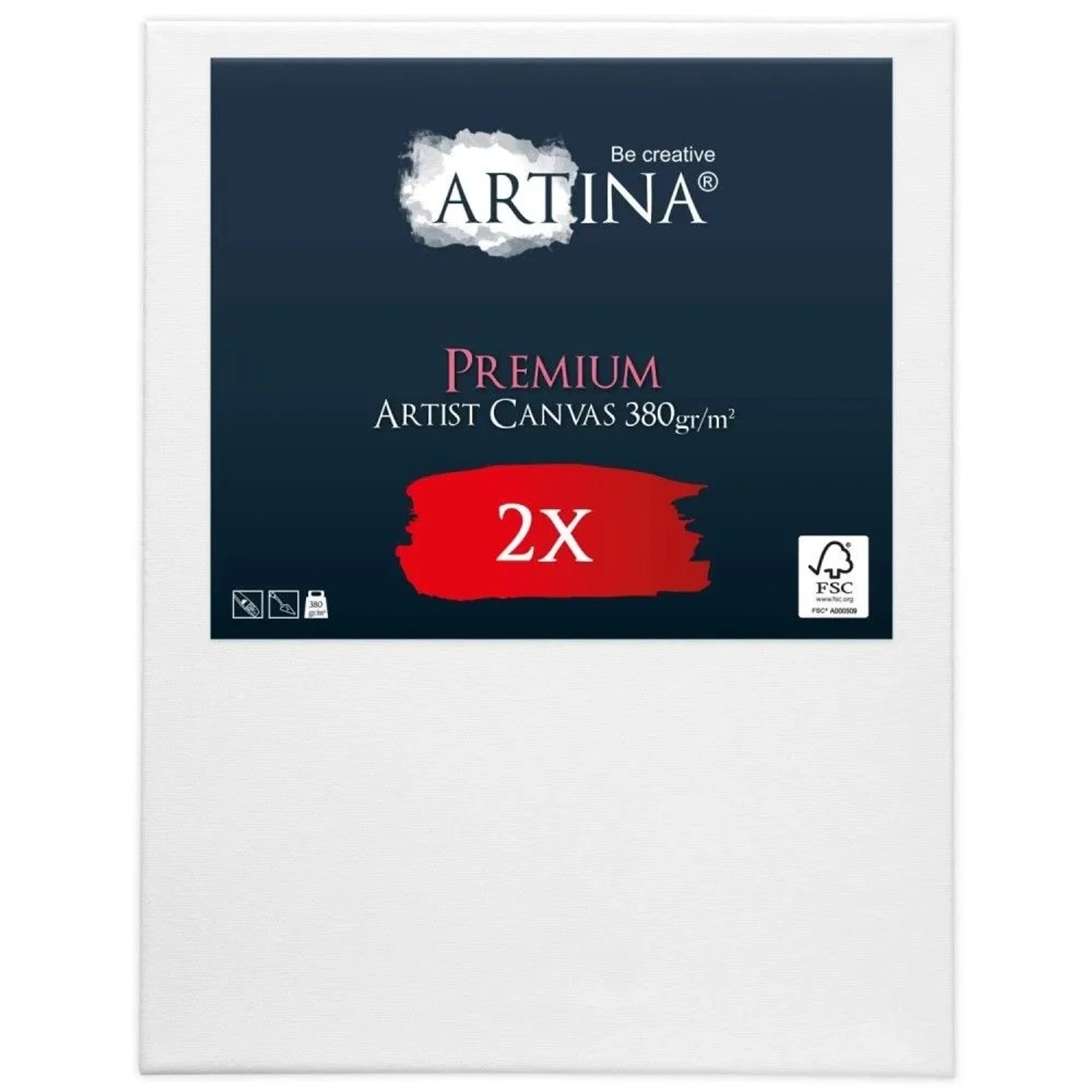 Artina Premium Keilrahmen 60x80cm FSC 2tlg