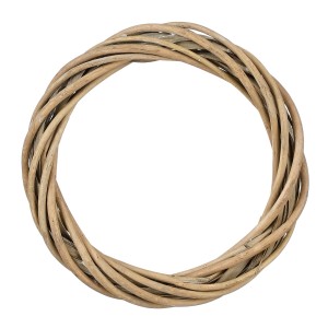 Hellbrauner Weidenkranz (Ø 20 cm) von Mica Decorations für kreative Deko-Ideen.