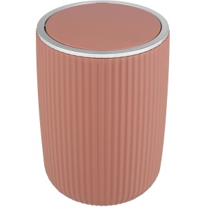 Wenko Kosmetikeimer Agropoli L, 5,5 l, altrosa, mit Schwingdeckel.