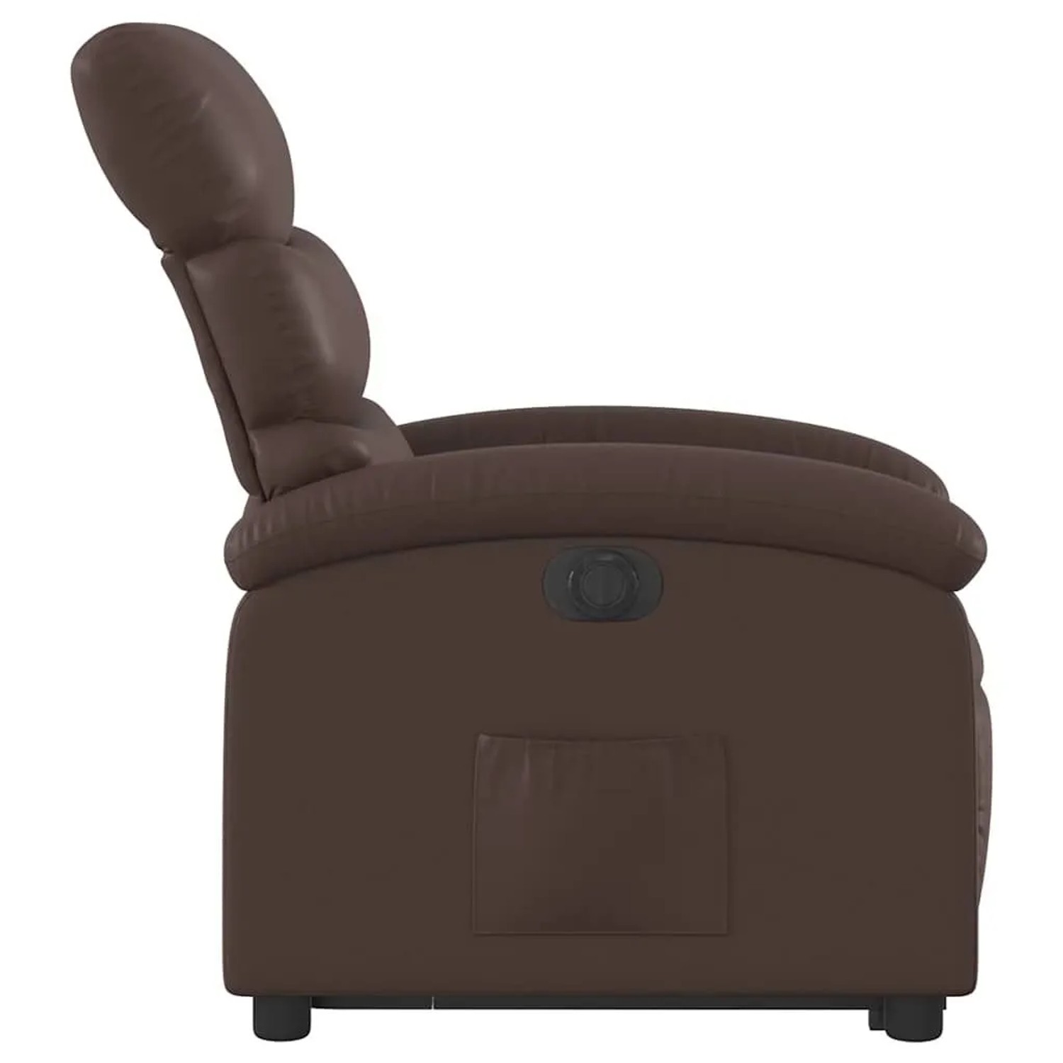 vidaXL Relaxsessel mit Aufstehhilfe Elektrisch Braun Kunstleder 3204056_10