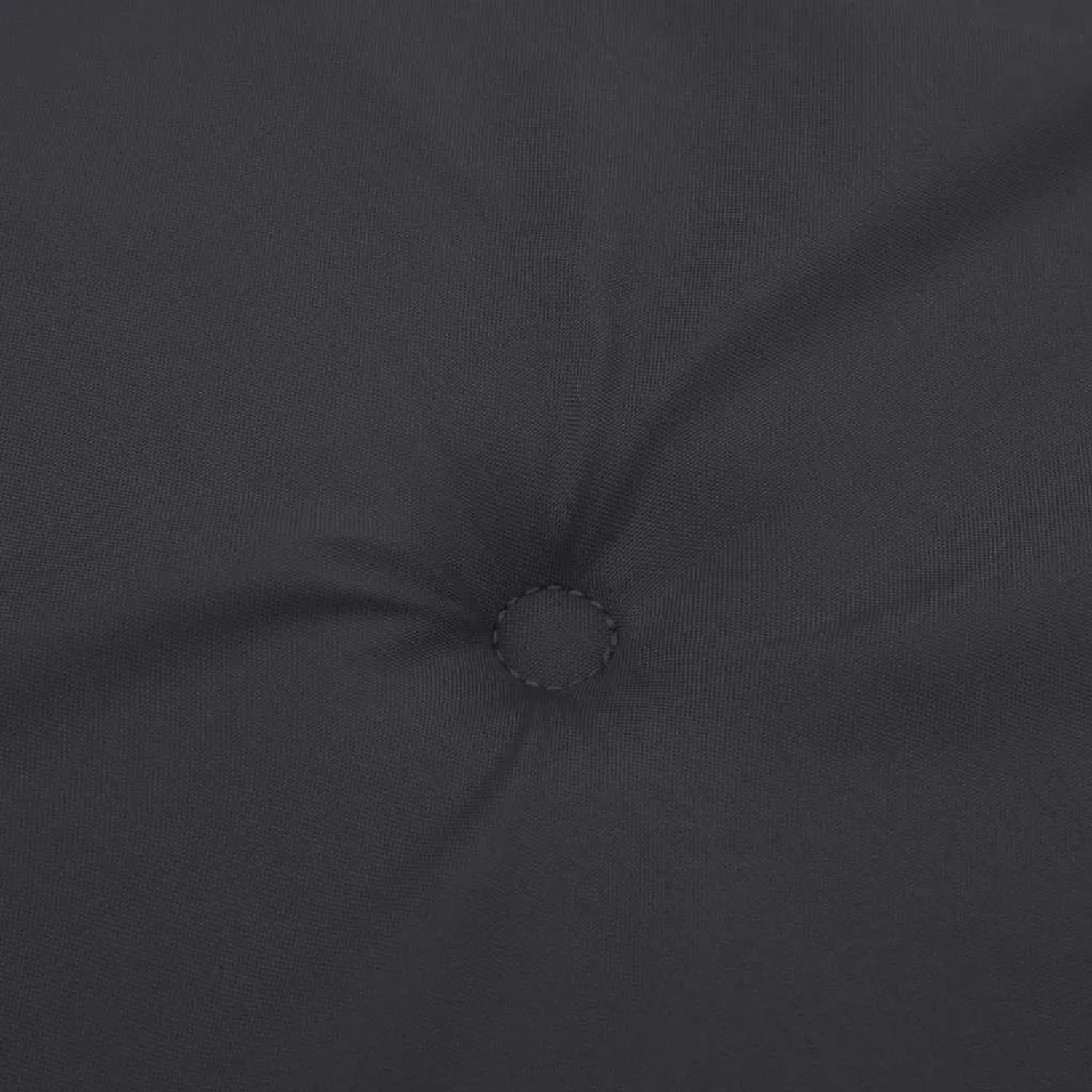 Schwarze vidaXL Gartenbank Auflage, 120x50 cm, Oxford-Gewebe.
