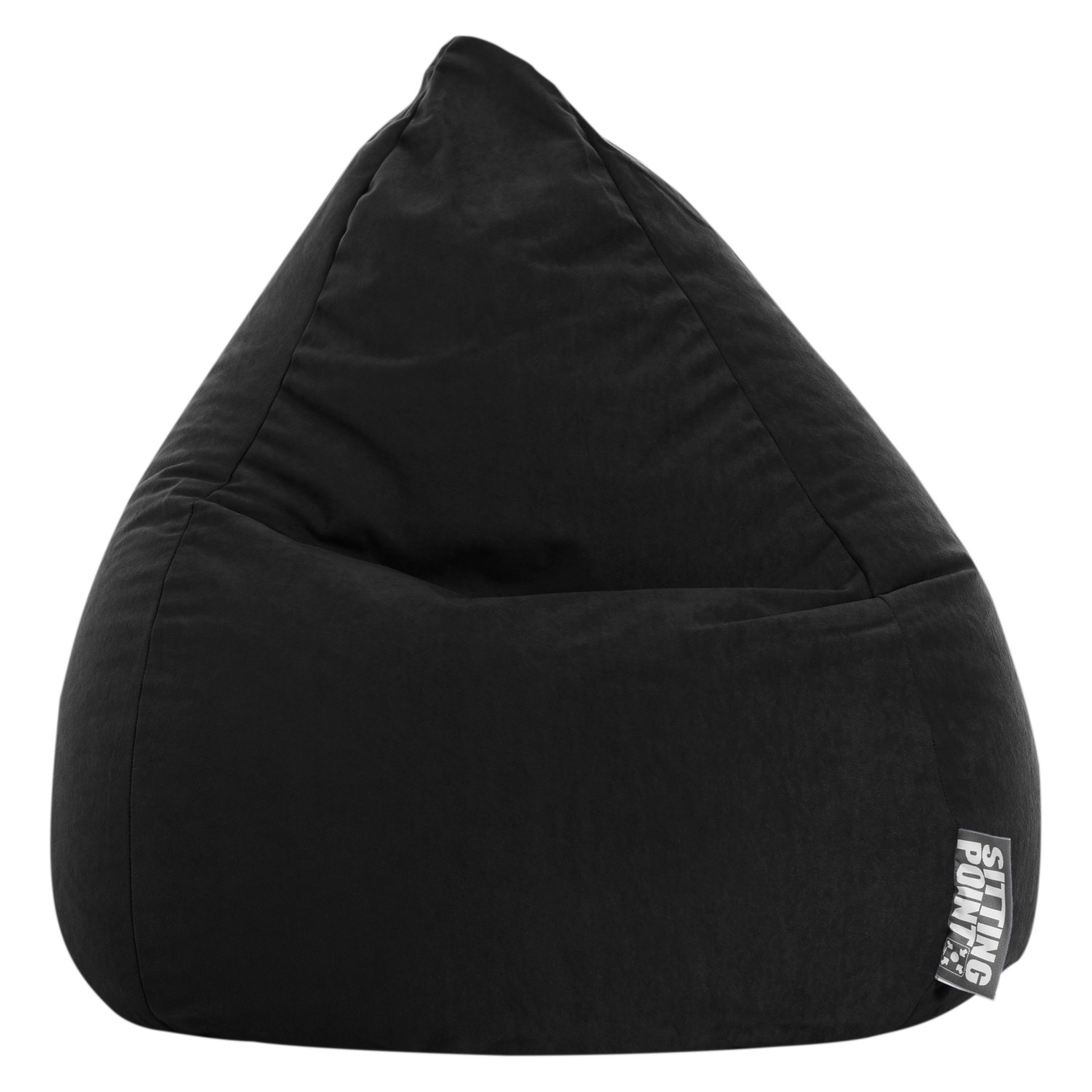 Sitting Point Sitzsack Easy 120 l Schwarz