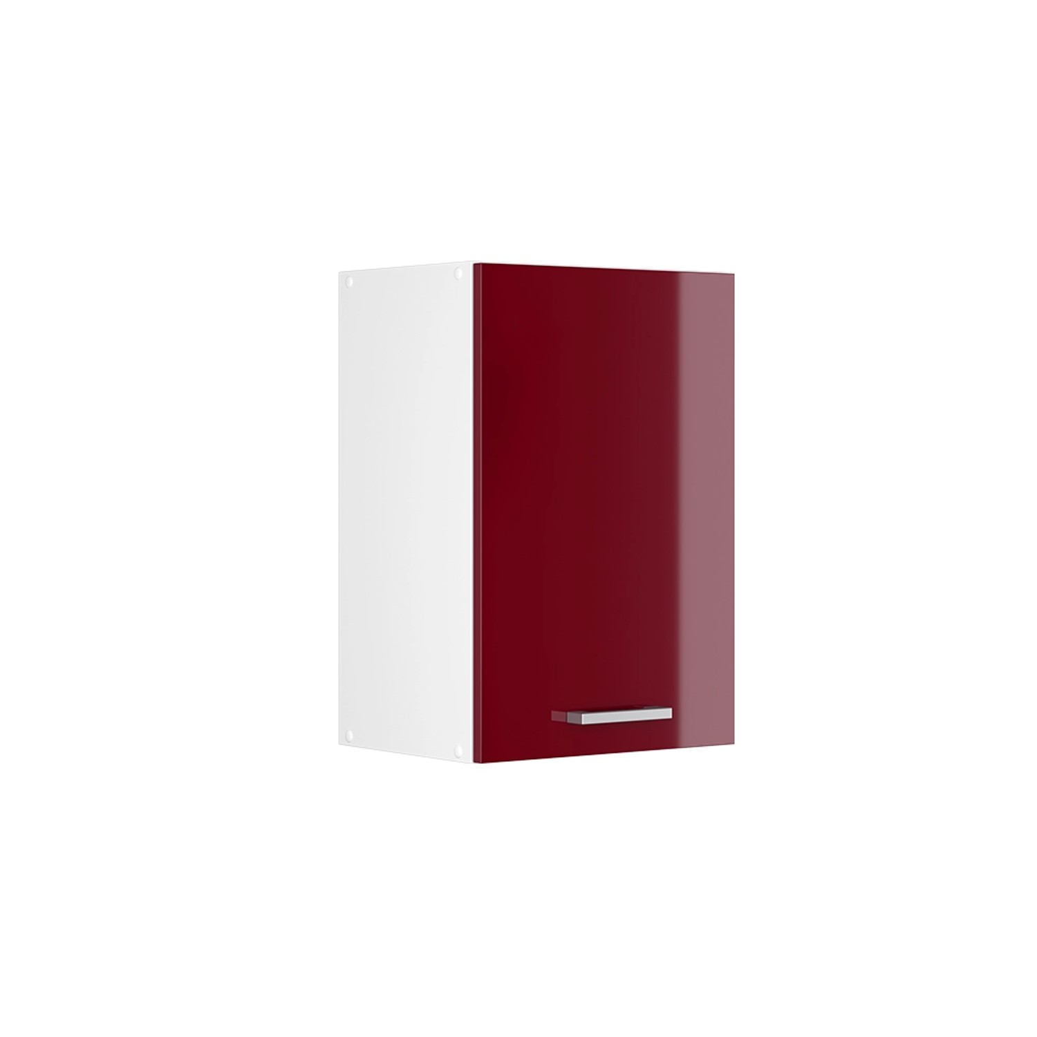 Vicco Hängeschrank R-Line Hängender Küchenschrank Bordeaux Hochglanz/Weiß 40 cm