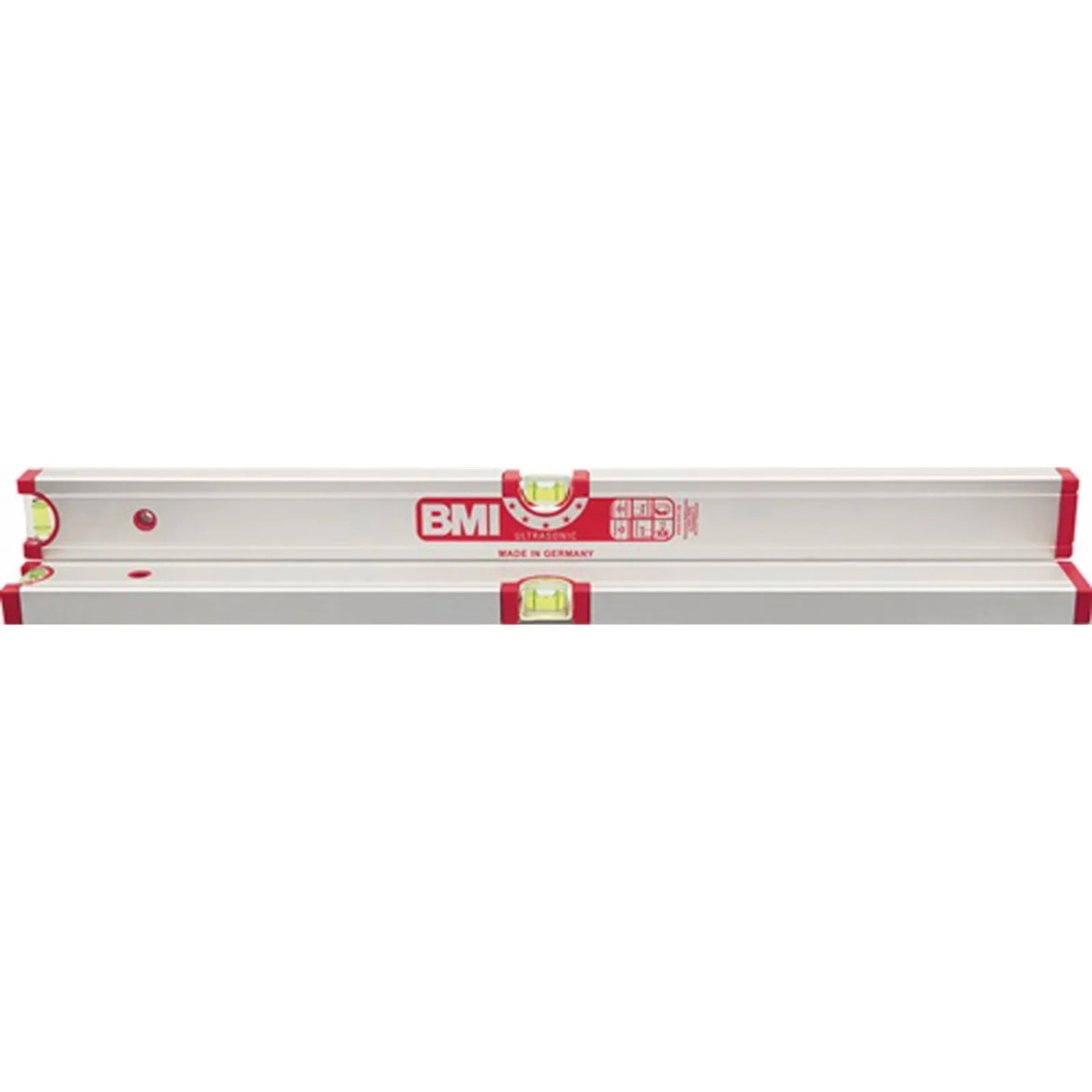 BMI Pfostenwasserwaage 692 60Cm Alu Silber   0 5 Mm M 692060 PFM