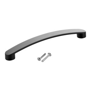 SOTECH Bügelgriff BLACKLINE VI, BA 160 mm, schwarz matt, mit Schrauben.