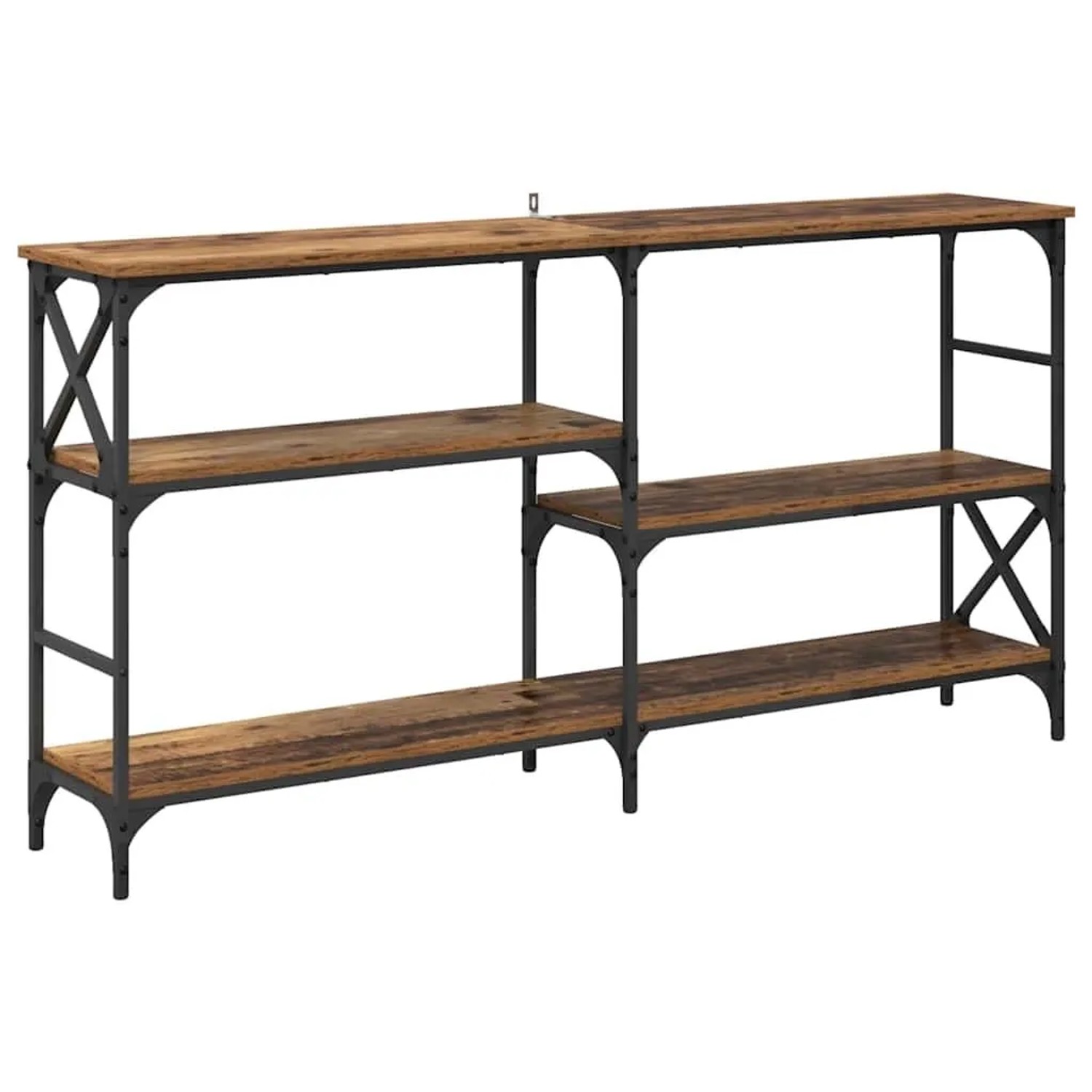 vidaXL Konsolentisch Altholz 150 x 29 x 76,5 cm Holzwerkstoff 882796