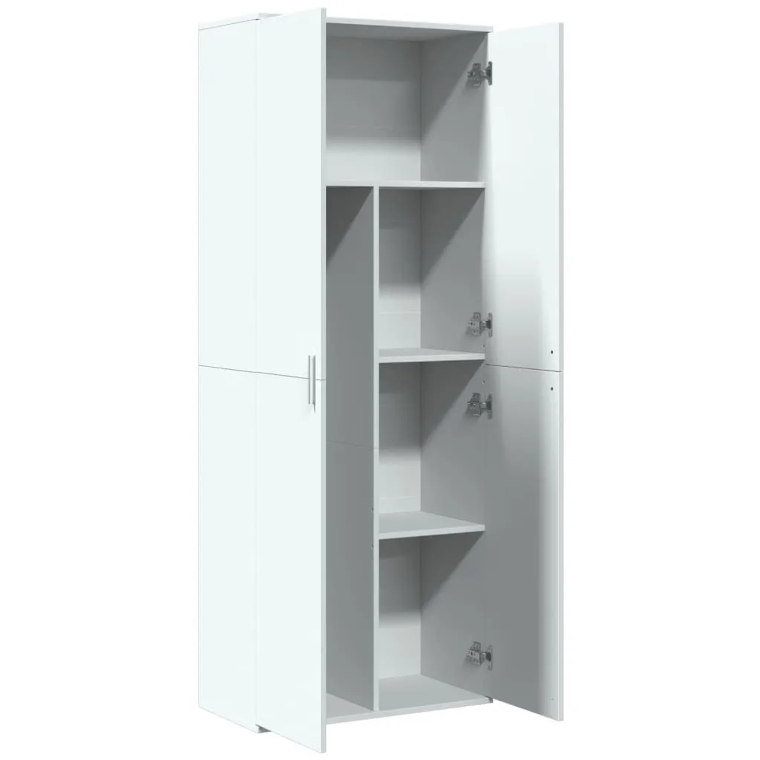 vidaXL Highboard Weiß 70x35x180 cm Holzwerkstoff 3276658_6