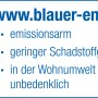 Blauer Engel Umweltzeichen für emissionsarme Trittschalldämmung mit geringem Schadstoffgehalt.