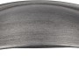 Siro Möbelgriff 1761, Eisenfarbig Antik, Lochabstand 64mm. Metall Muschelgriff für Möbel.